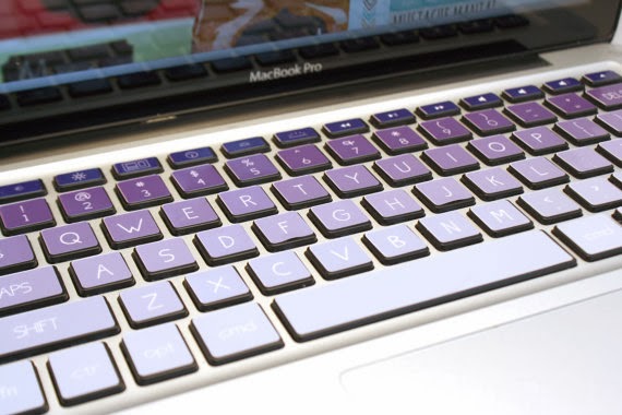 tech gift ideas, keyboard stickers, keycals, kidecals, coloured keys for mac