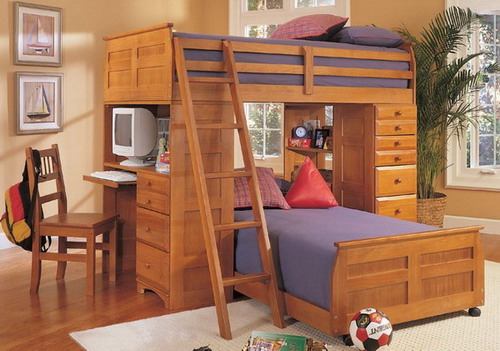 Loft Bed With Desk