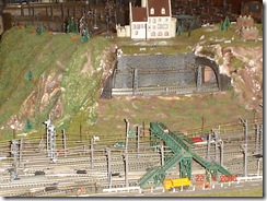 plastico treni scala N 008 castello