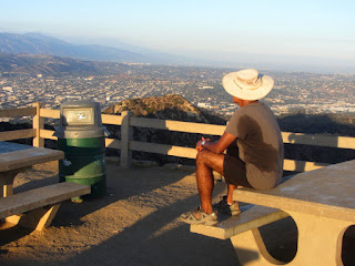 View northeast from Mt. Hollywood, Griffith Park