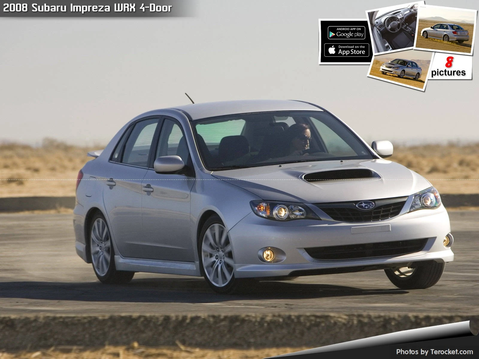 Hình ảnh xe ô tô Subaru Impreza WRX 4-Door 2008 & nội ngoại thất