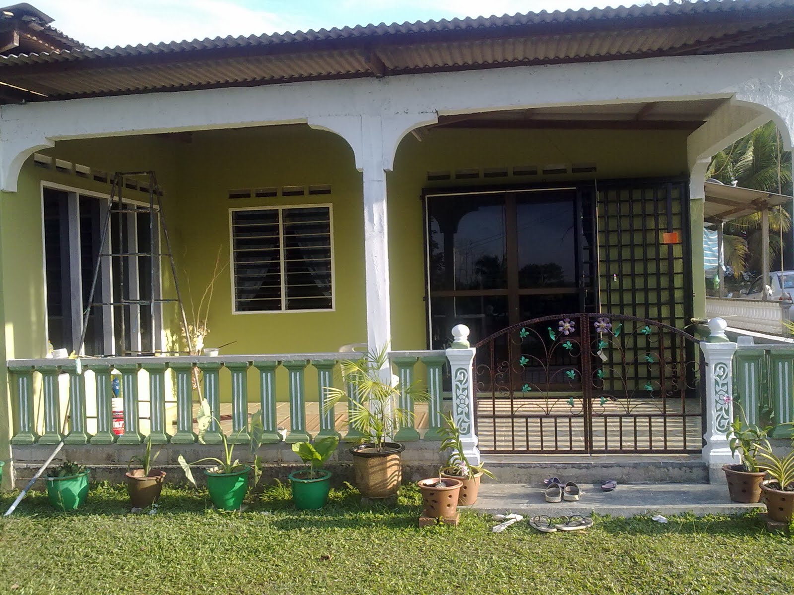 Warna Cat Rumah Kampung Desainrumahidcom