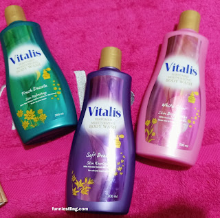 vitalis perfumed moistuzing body wash