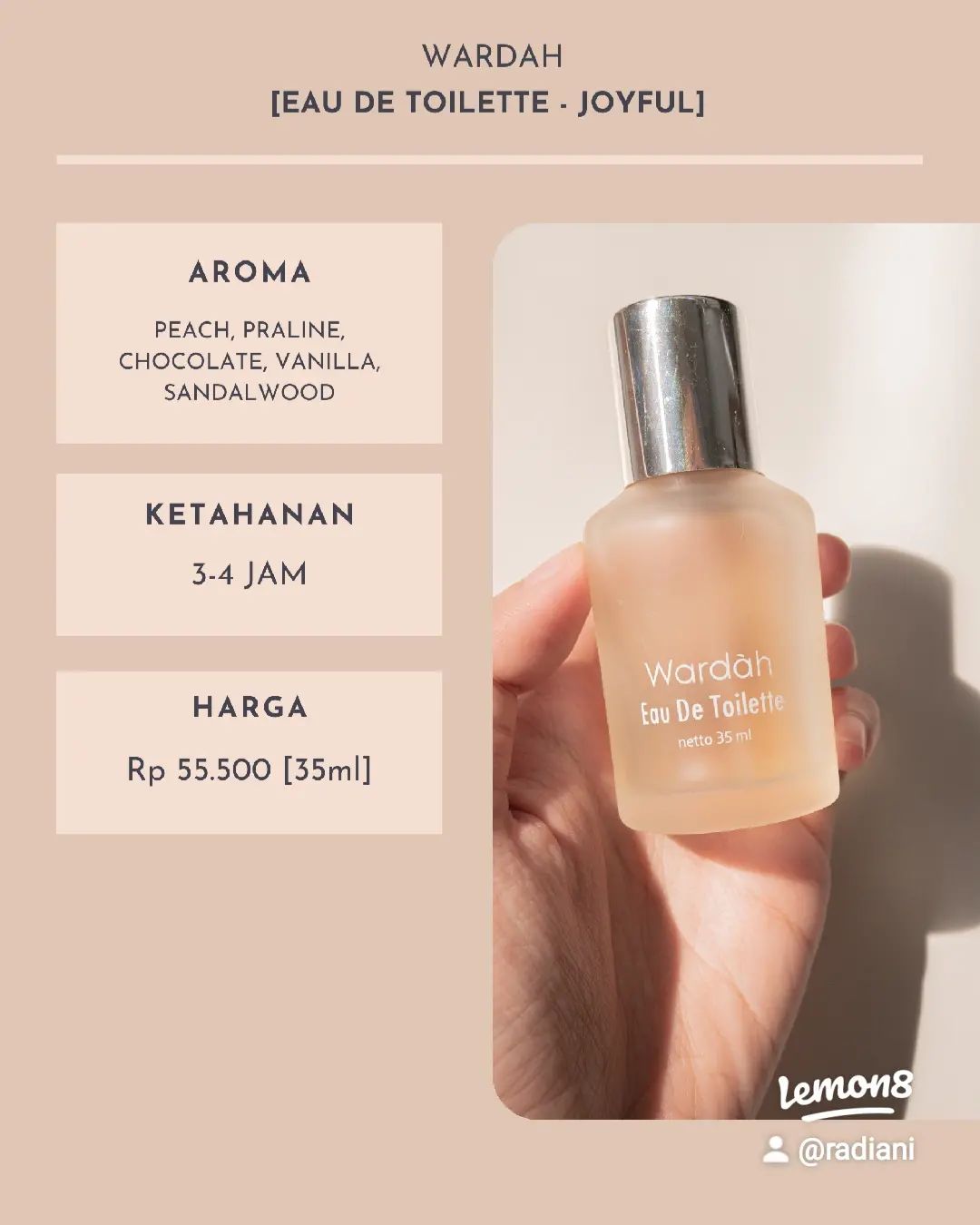 Wardah Eau De Toilette Joyful