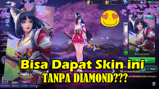 Cara Mendapatkan Skin Miya Suzuhime Mobile Legends Tanpa Diamond