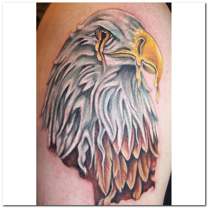 bloodybridge tribal eagle tattoos designs 