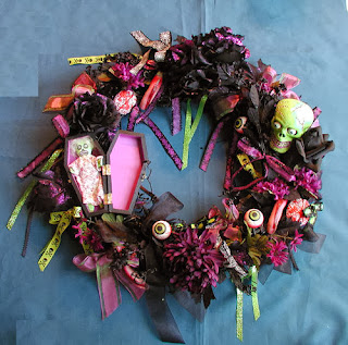 Halloween Decoration, Wreaths, part 3