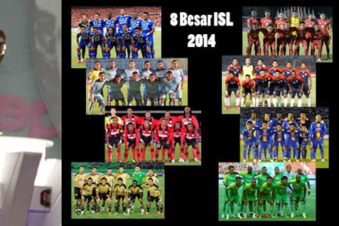 Jadwal Puataran 2 Babak 8 Besar ISL 2014