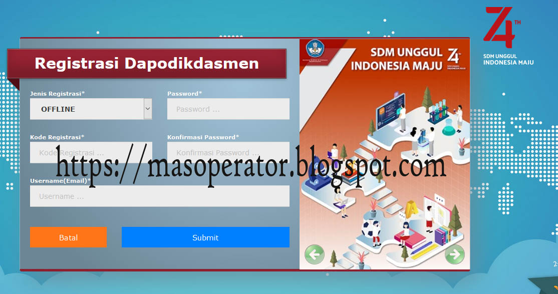 Download Aplikasi Dapodik Versi 2020 Mas Operator
