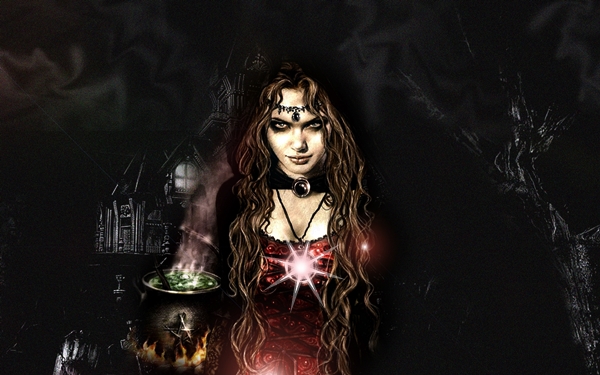 Bruja Oscura Malvada