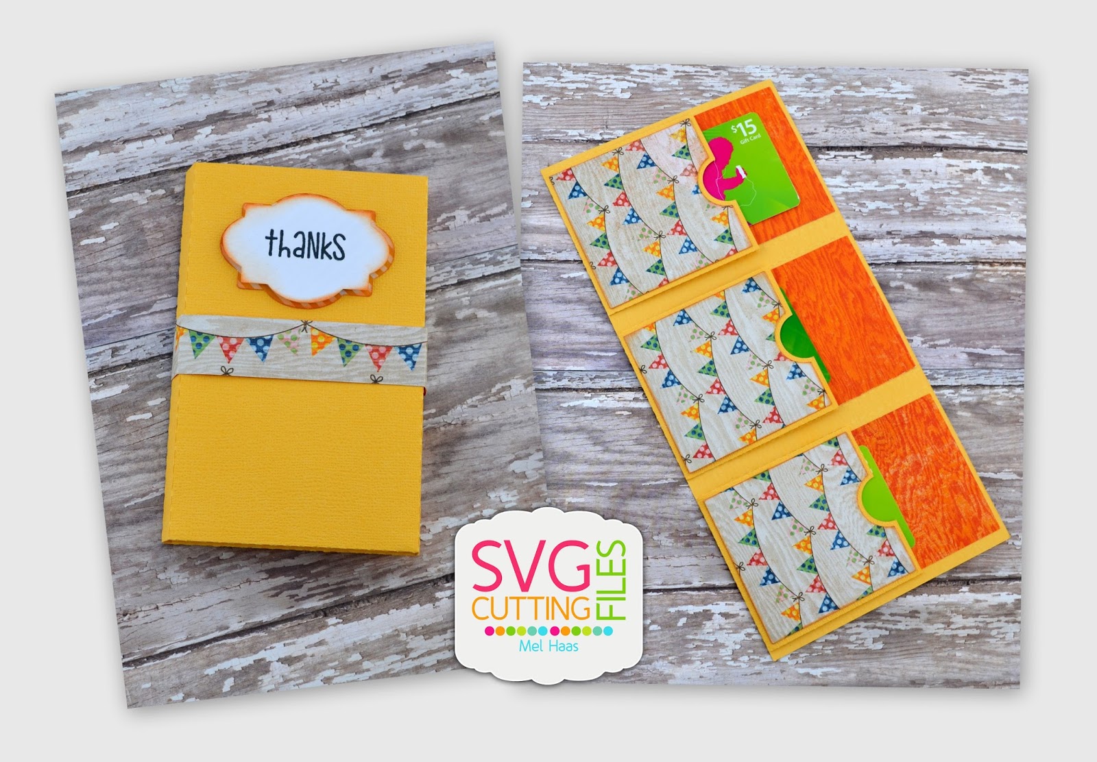 Download SVG Cutting Files: Multiple Gift Card Holder