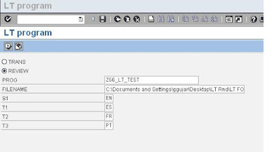 Language Translation Tool for SAP Technical Objects