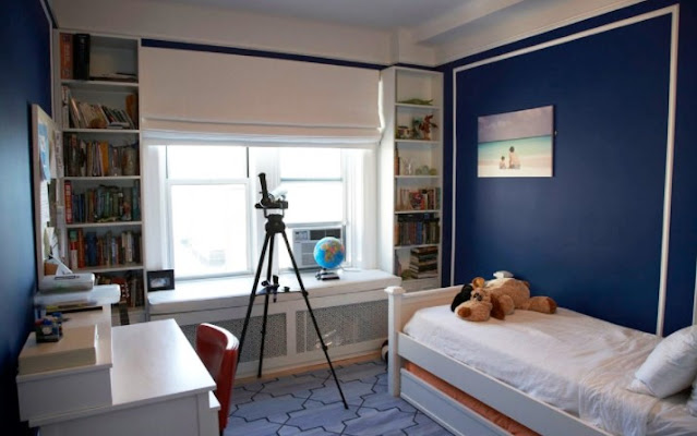 Blue Boys Bedroom
