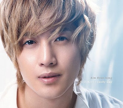 Kim Hyun Joong Debut Japanese Single KISS KISS / Lucky Guy (Japanese Version)