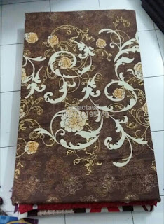 Kasur inoac motif batik cokelat 2 inoactasik