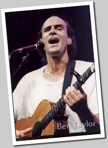 Ben Taylor and Dad (JT) sharing the microphone