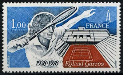 France 1978 Roland Garros Tennis Stadium