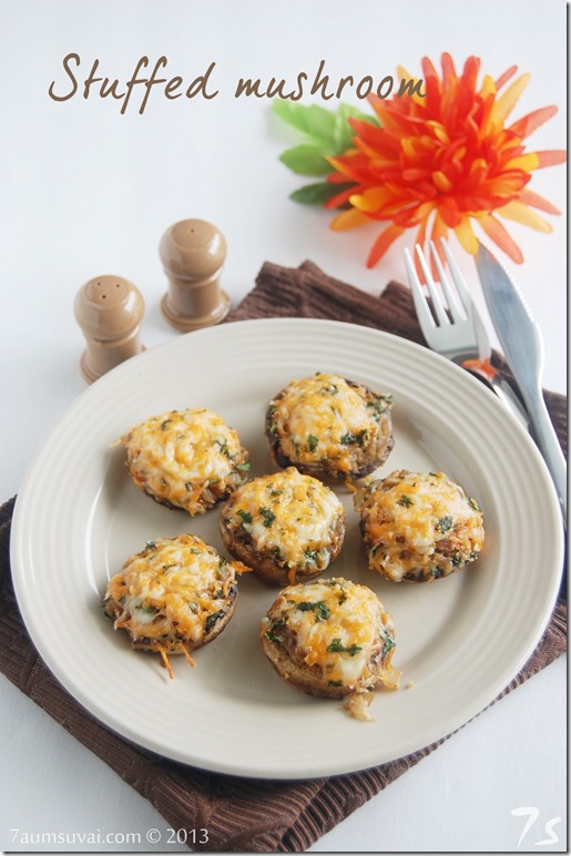 Stuffed mushroom