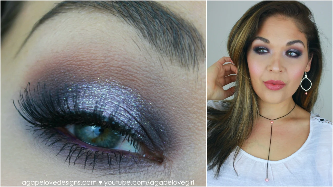 Agape Love Designs Spring Makeup Tutorial Lilac Halo Eye