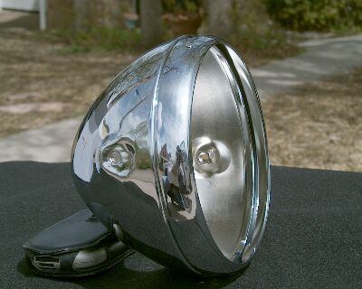 Tangki Knalpot Kustom Caferacer Headlight Lampu  Depan  