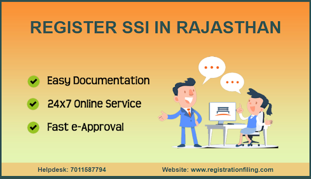 REGISTER MSME / SSI IN RAJASTHAN