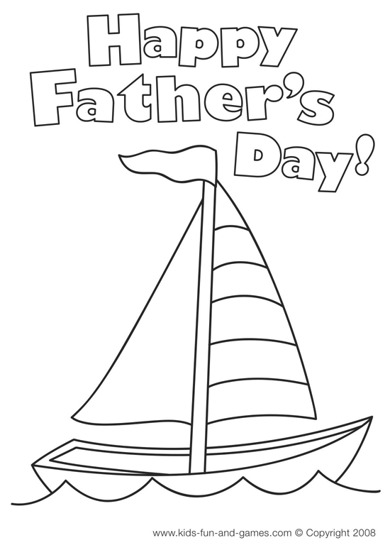 Fathers Day Coloring Pages Free Printable 10