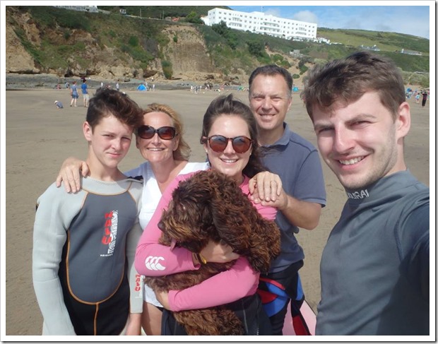 Family on the beach Family on the beach