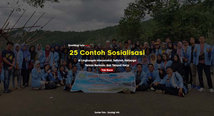 25 Contoh Sosialisasi di Lingkungan Masyarakat, Sekolah, Keluarga, Bermain, dan Tempat Kerja