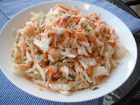 Southern Spoon Blog: mango and lime cabbage slaw