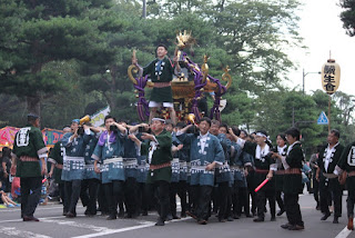 2014 Towada Fall Festival Mikoshi (portable shrine carrying) 平成26年　十和田秋まつり　みこし