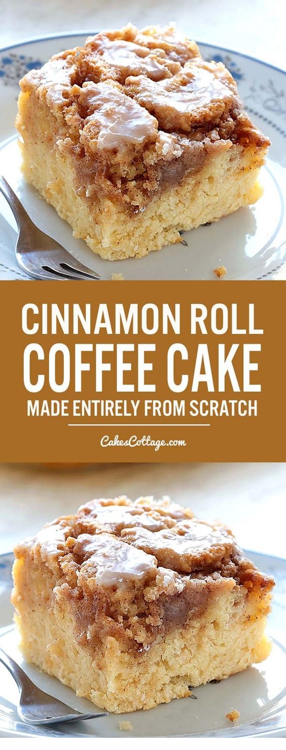 Easy Cinnamon Roll Coffee Cake