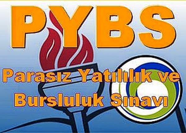 PYBS bursluluk sınavı