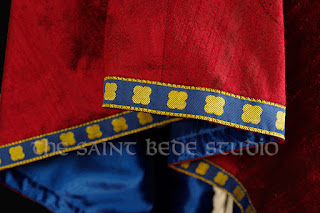 Red vestments