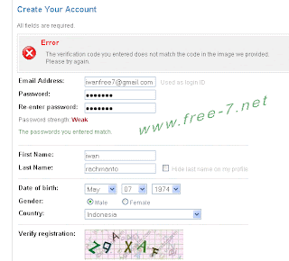 Cara daftar friendster