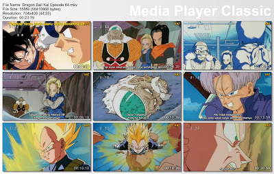 Download Film / Anime Dragon Ball Kai Episode 64 "Android 17 dan 18! Kebangkitan Para Android" Bahasa Indonesia