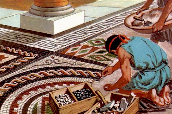 Spazzolone etrusco per pavimenti