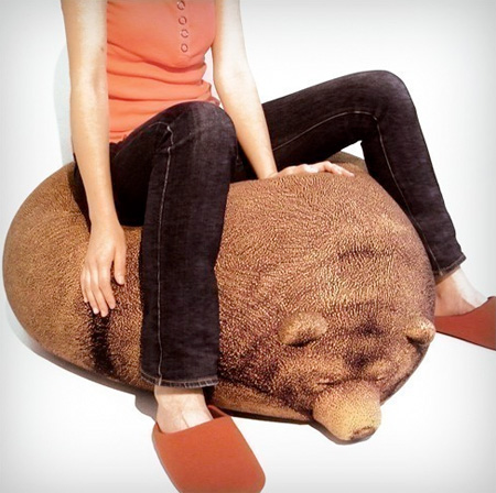 Sleeping Bear Bean Bag Seen On www.coolpicturegallery.us