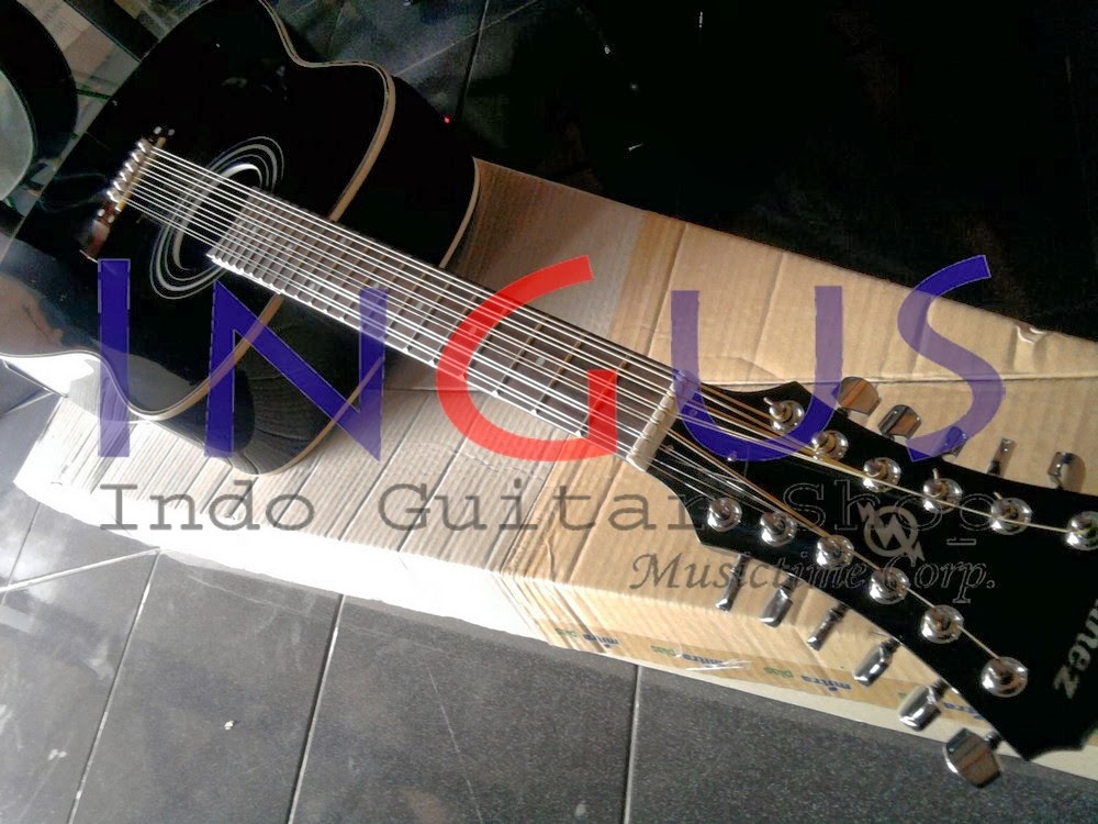 Jual Gitar: Ibanez 12 strings Semi Electric