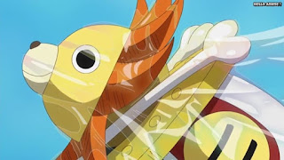 ワンピースアニメ 魚人島編 527話 サニー号 | ONE PIECE Episode 527