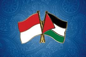 Ilustrasi Indonesia dan Palestina