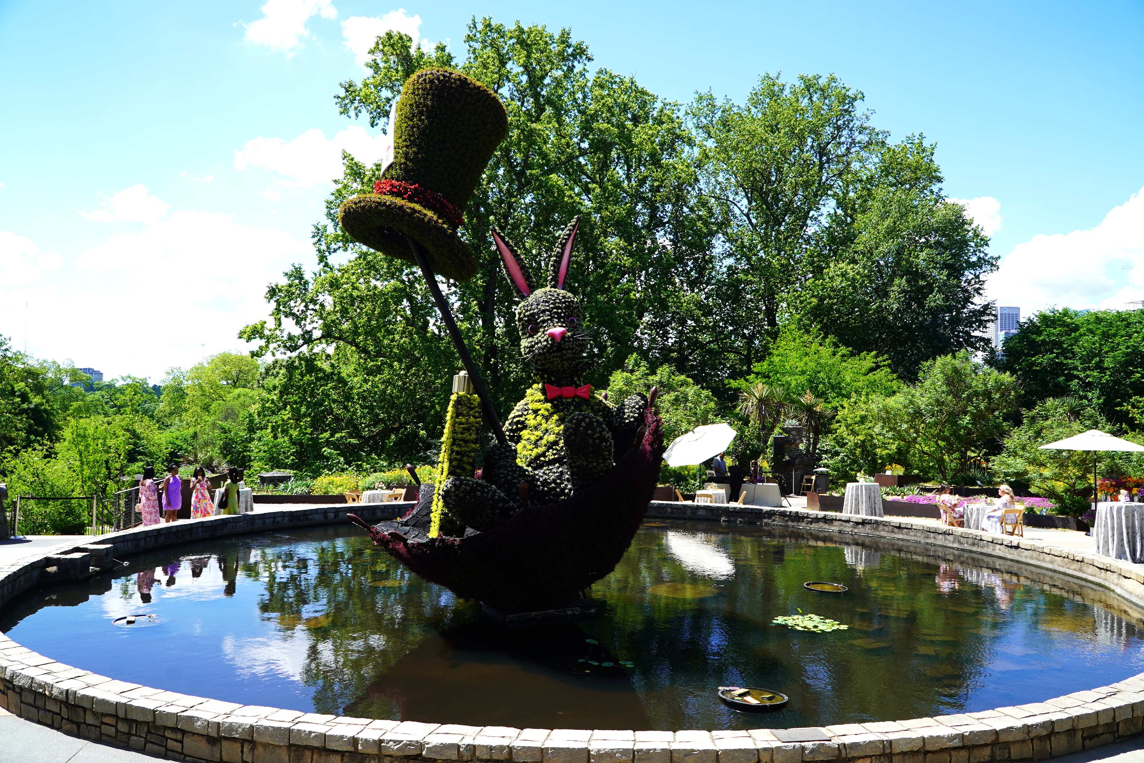 Alice in Wonderland at Atlanta Botanical Garden