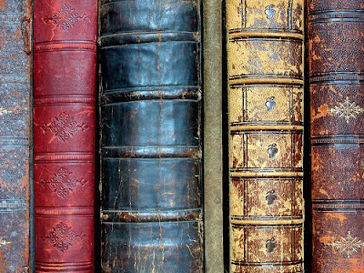 Old Book Spines