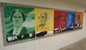 Junction City High School, Junction City High Mural, Cesar Chavez Mural