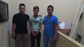 Polres Mesuji Menangkap Satu Pelaku Bersenjata Tajam Yang Diduga Merampok