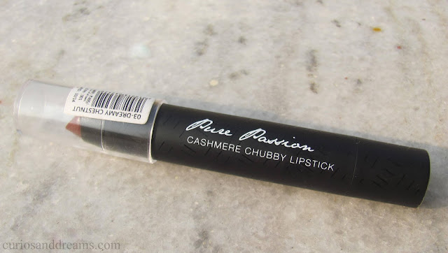 StudioWest Pure Passion Cashmere Chubby Lipstick review, StudioWest Pure Passion Cashmere Chubby Lipstick dreamy chestnut review