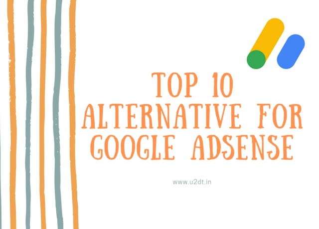 Top 10 alternative for Google AdSense.