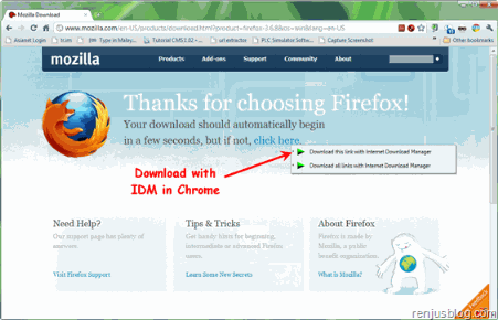 Chrome Flashget