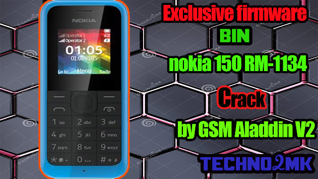 Exclusive firmware bin nokia 105 RM-1134 by GSM Aladdin V2