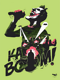 Batman 75th Anniversary Screen Print Series - “KABOOM!” by Florey