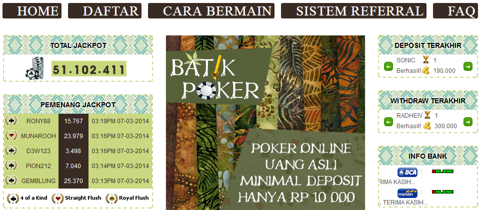 agen on line casino sbobet terpercaya